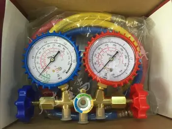 

536 anti-shock dual watch refrigerant table/refrigerant table/fluorinated table/pressure test table/air conditioning refrigerato
