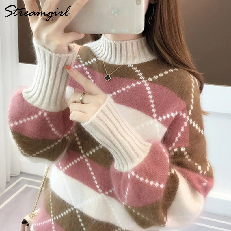 1183.77 руб. 48% СКИДКА|Теплый свитер женская зимняя одежда 2019 вязаный пуловер, свитера женский свитер с воротником черепахи для женщин джемпер теплый свитер s Дамы-in Пуловеры from Женская одежда on Aliexpress.com | Alibaba Group