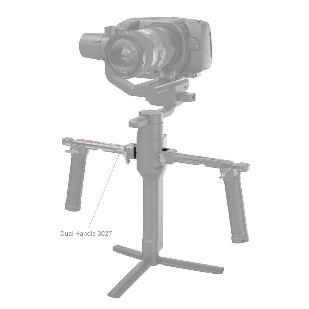 Smallrig-trilho Nato para Dji Ronin s Furo Roscado sc w 20 Dslr rs Rsc Acessórios para Câmaras Action Monitor 3032 - Image 6
