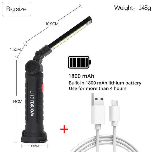 Built-in-Battery-USB-Charging-Portable-COB-Work-Lights-Super-Bright-LED-Flashlight-Bottom-with-magnet(1)