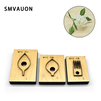 

SMVAUON 2020 new gardenias flower wood moulds die cut handmade crafts making decor supplies dies template