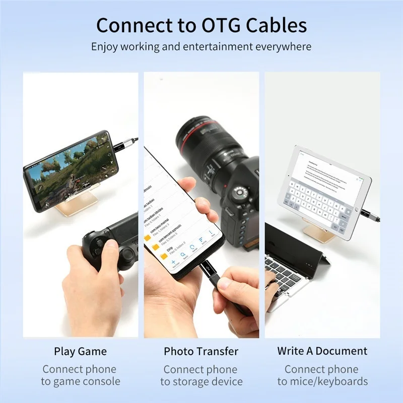 USBC адаптер Micro USB для type-C разветвитель для samsung S10 S9 S8 Plus Note 10 9 8 адаптер для huawei Mate30 адаптер Tipo C