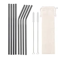8pcs Black