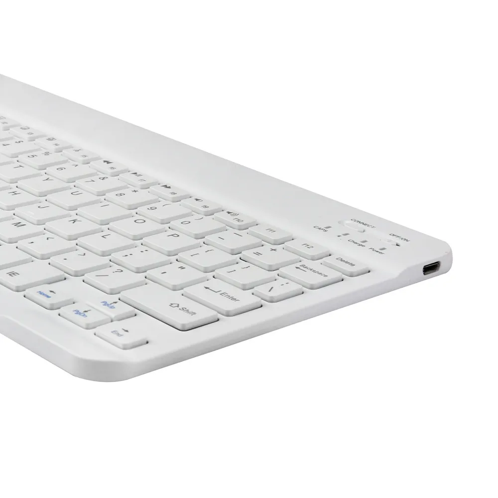 Ультратонкий алюминиевый беспроводной Bluetooth клавиатура для Apple iPad Mac ПК Macbook высокого качества 10 ДМ, bluetooth-клавиатура z0909