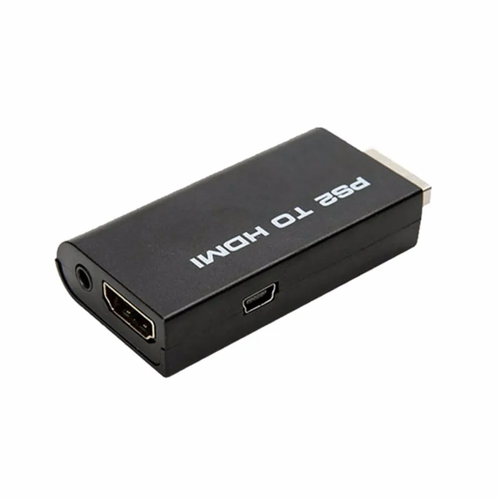  Per PS2 A HDMI HD Video Converter Audio Adapter Nero Ingresso USB Per HDMI Video/Segnali Audio Cavo
