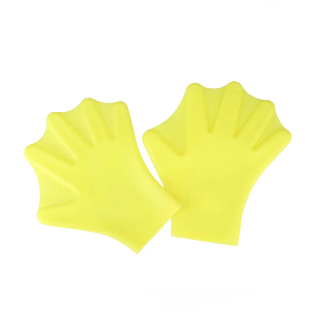 1 пара перчатки-плавники для пальцев, ладонь, спортивные аксессуары для плавания, мембраны