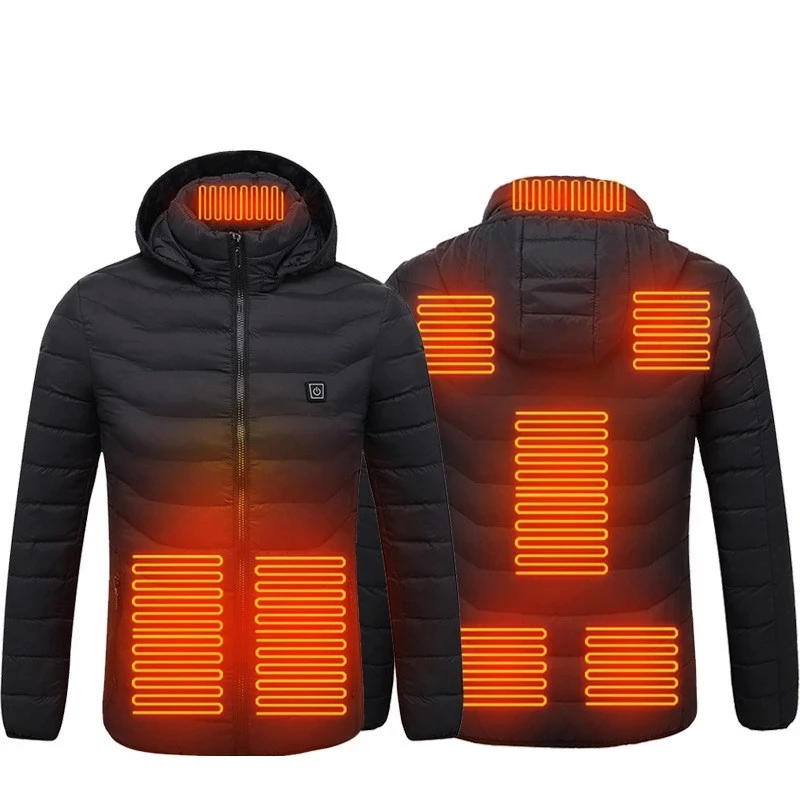 Jaqueta inteligente aquecida, casaco térmico de alta