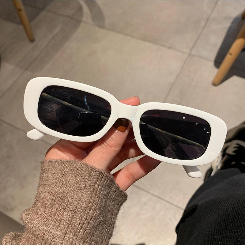 Occhiali Da Sole Polarizzati Moda, Montatura Rotonda, Colore Bianco, Unisex, Protezione UV, Con Lenti In Policarbonato - 5