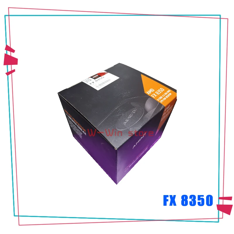 Процессор AMD FX-Series FX-8350 FX 8350 4,0G Восьмиядерный процессор 125W FD8350FRW8KHK разъем AM3+ с вентилятором охлаждения