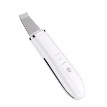 Ultrasonic Skin Scrubber Face Cleaning Machine Facial Cleaner Peeling Remove Blackhead Pore Cleaner Rechargeable Skin Care Tools