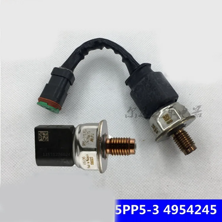 

fuel common rail pressure sensor 5PP5-3 4954245 for Auman GTL Tianlong Cummins