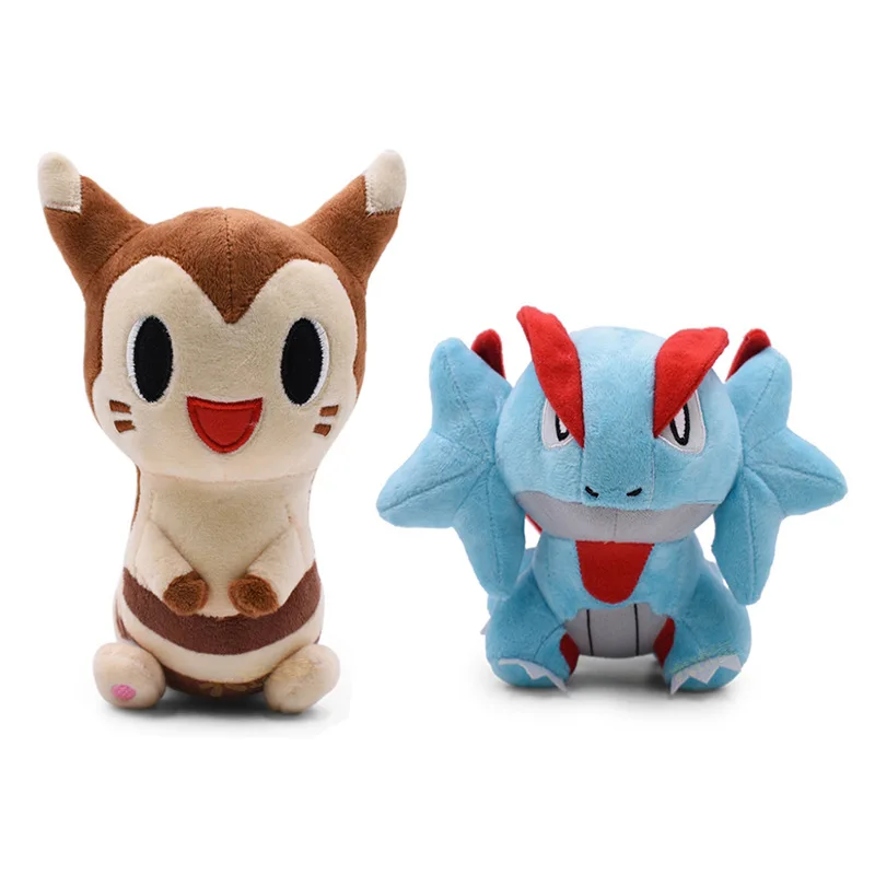 Такара Tomy плюшевые куклы Покемон чучела Sentret Salamence животных PP Хлопок Мягкие игрушки для детей Подарки 22 см