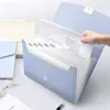 13 Grids Handheld File Folder Organ Box Bag Multi-function Organizer Storage Holder Office Document A4 Paper Folder ► Photo 1/5