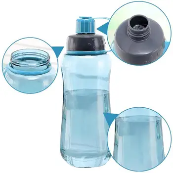 

Portable Sports Cup Students Water Bottle Plastic Outdoor with Filter Tip Cup 1000ML