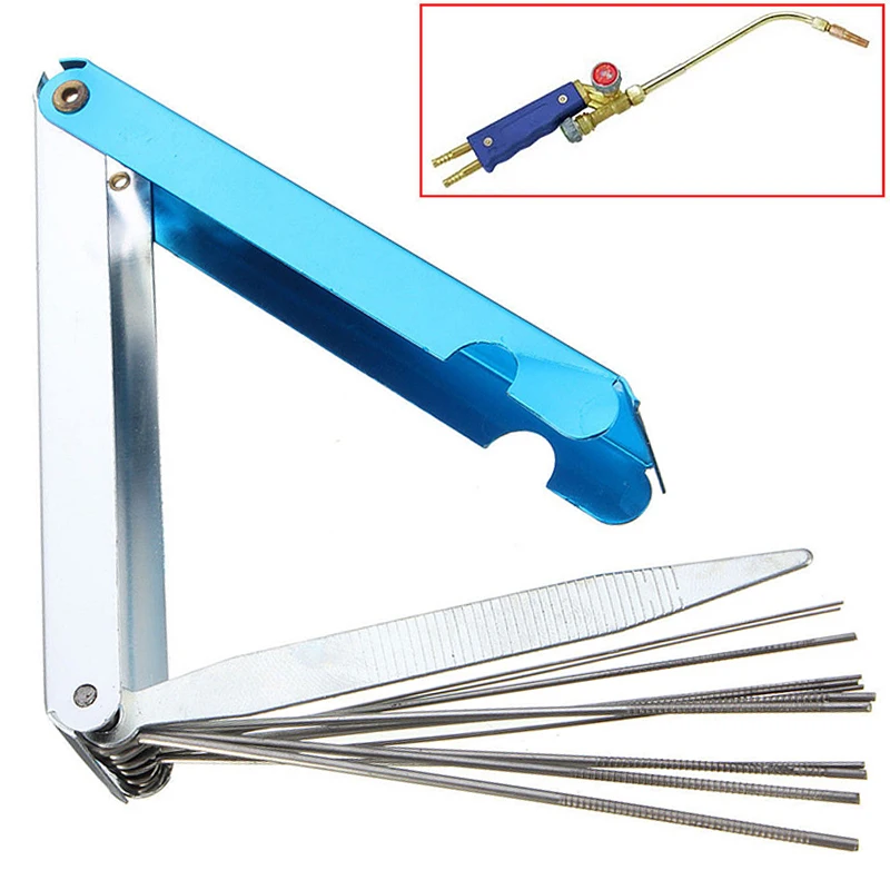 Jet cleaner Gas Welding Tip Cleaner Nozzle Needle file set 