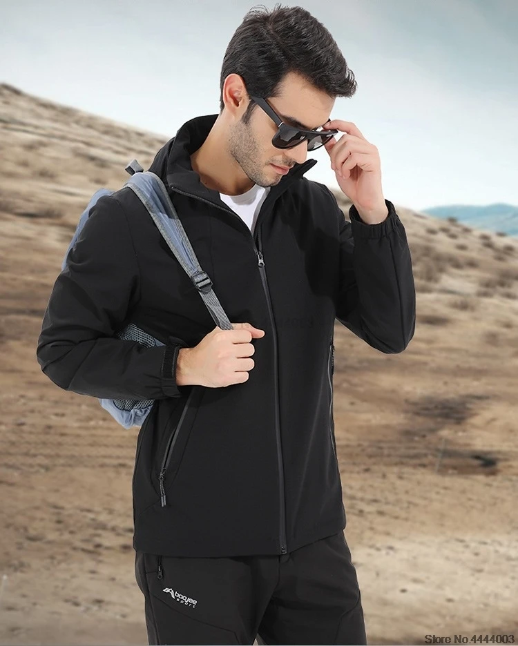 Мужская непромокаемая флисовая куртка Мужская Рыбалка Windstopper открытый кемпинг пальто мужской пеший Туризм треккинг утепленная куртка AA52083