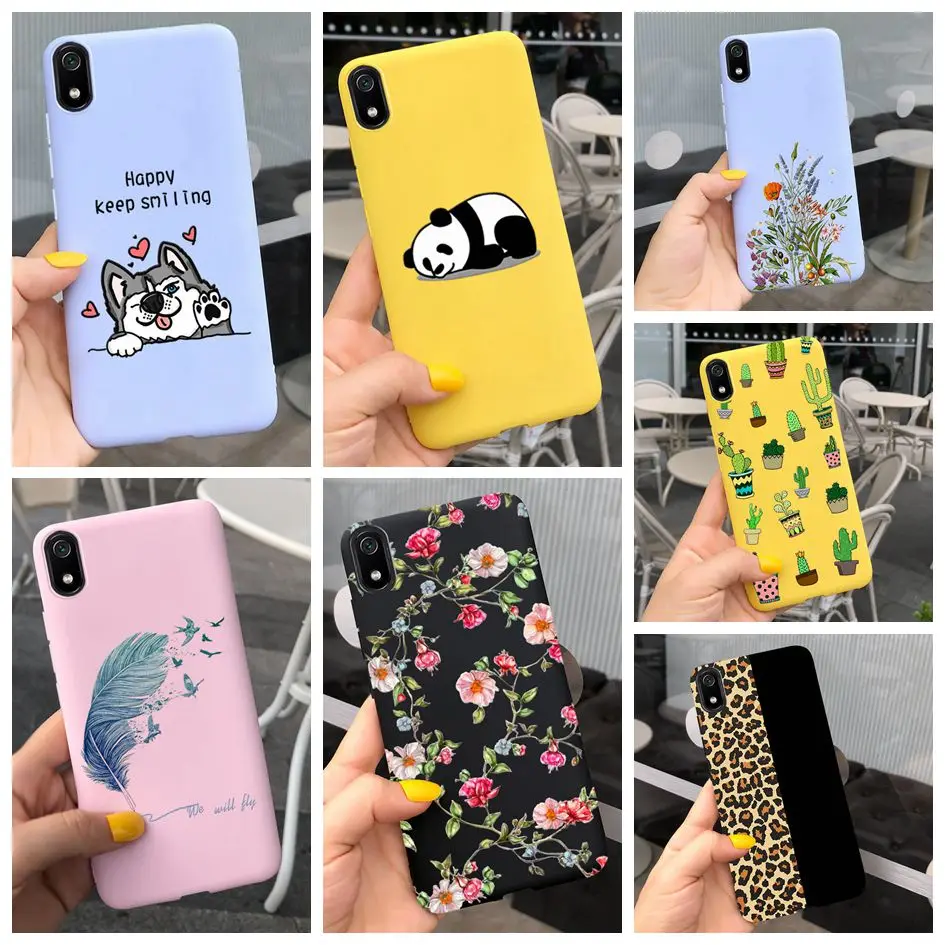 Coque Souple Anti-choc Pour Xiaomi Redmi Note 7 - Motif Rosace Blanche, Silicone, Neuf