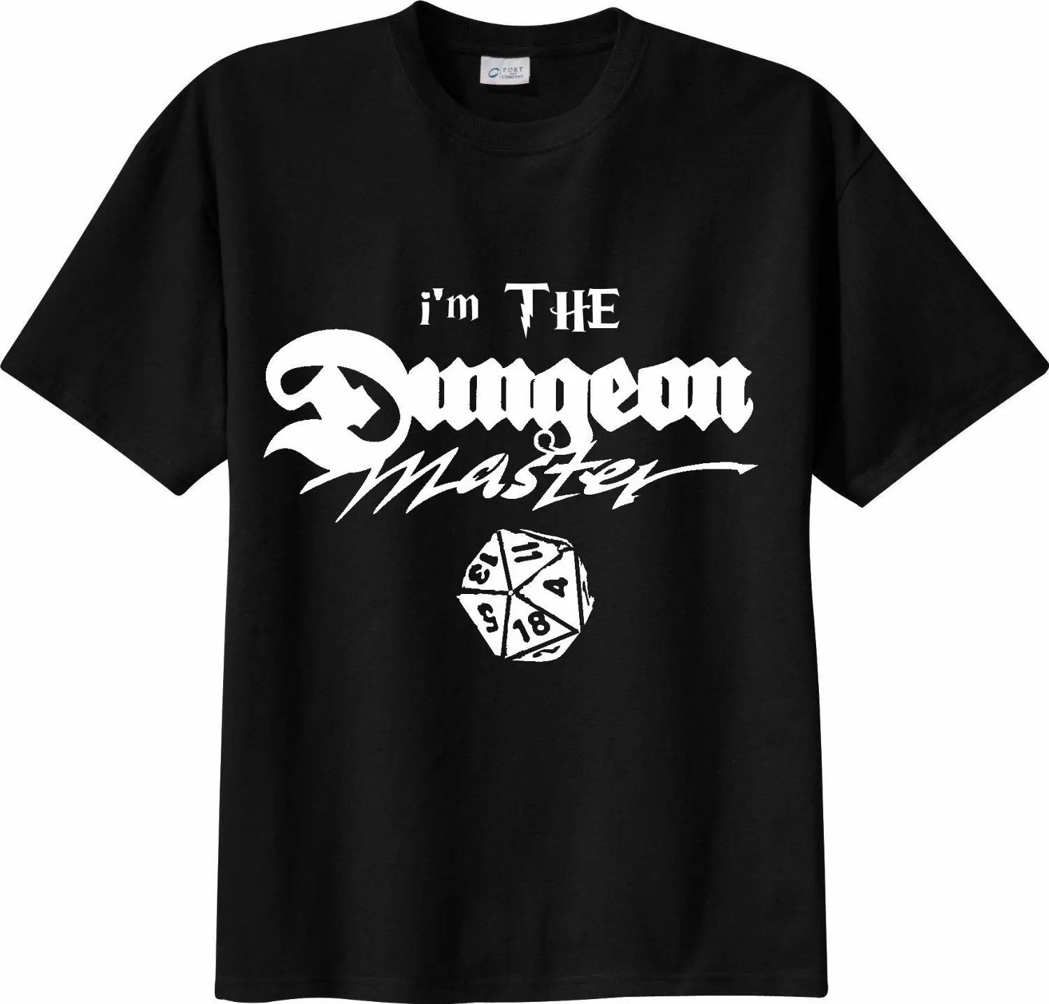 Футболка i'm THE Dungeon Master D&ampD Подземелья и Драконы кости ролевые игры | Мужская