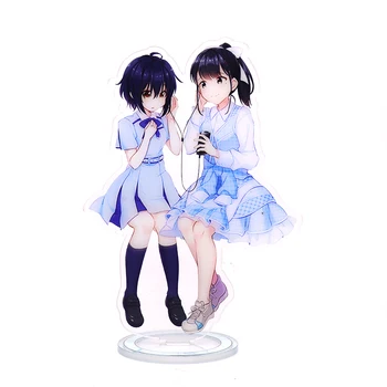 

Anime Nanabun no Nijuni 22/7 Sakura Fujima Miu Miyako Kono Miu Takiga Cosplay Acrylic Figure Stand Model Plate Gifts