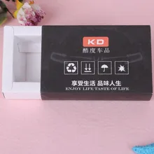 Выдвижной ящик под заказ дизайн бумажные ювелирные изделия из картона кольцо коробка упаковка с печатным рукавом- DH10638