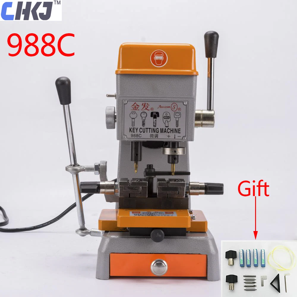 CHKJ 988C ключевая машина для автомобильных ключей вертикальная резки изготовления