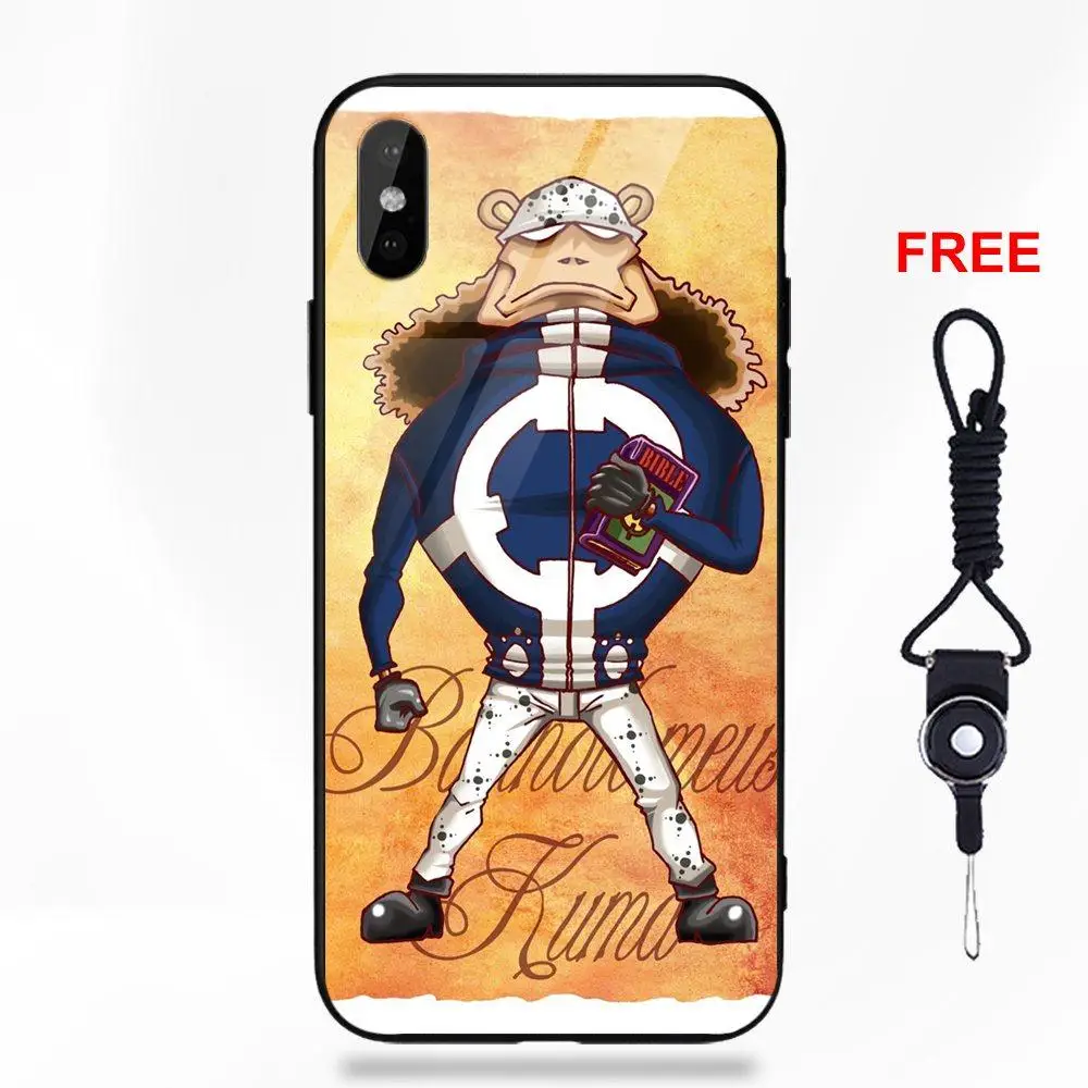 Мультфильм один кусок Бартоломью Кума Skullus для Galaxy S8 S9 Plus huawei Honor 7X P20 Lite mate 10 Pro Redmi 5