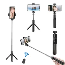 Aliexpress - Remote Control Selfie Stick With 360° Phone Holder Foldable Handheld Monopod Selfie Stand Extendable Stick Tripod For Smartphone