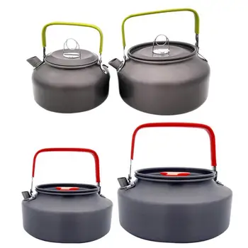 

Aluminum Alloy Outdoor Teapot Water Bottle Camping Cooking Corrosion Resistance Hard Oxidation Treatment Titanium Cup Mug Pots