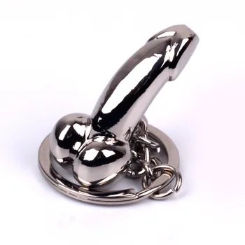 

Personalized Car key chain Male organ key chain Metal genital keychains motorcycle Key ring gift for Benz trd alfa nuova ford