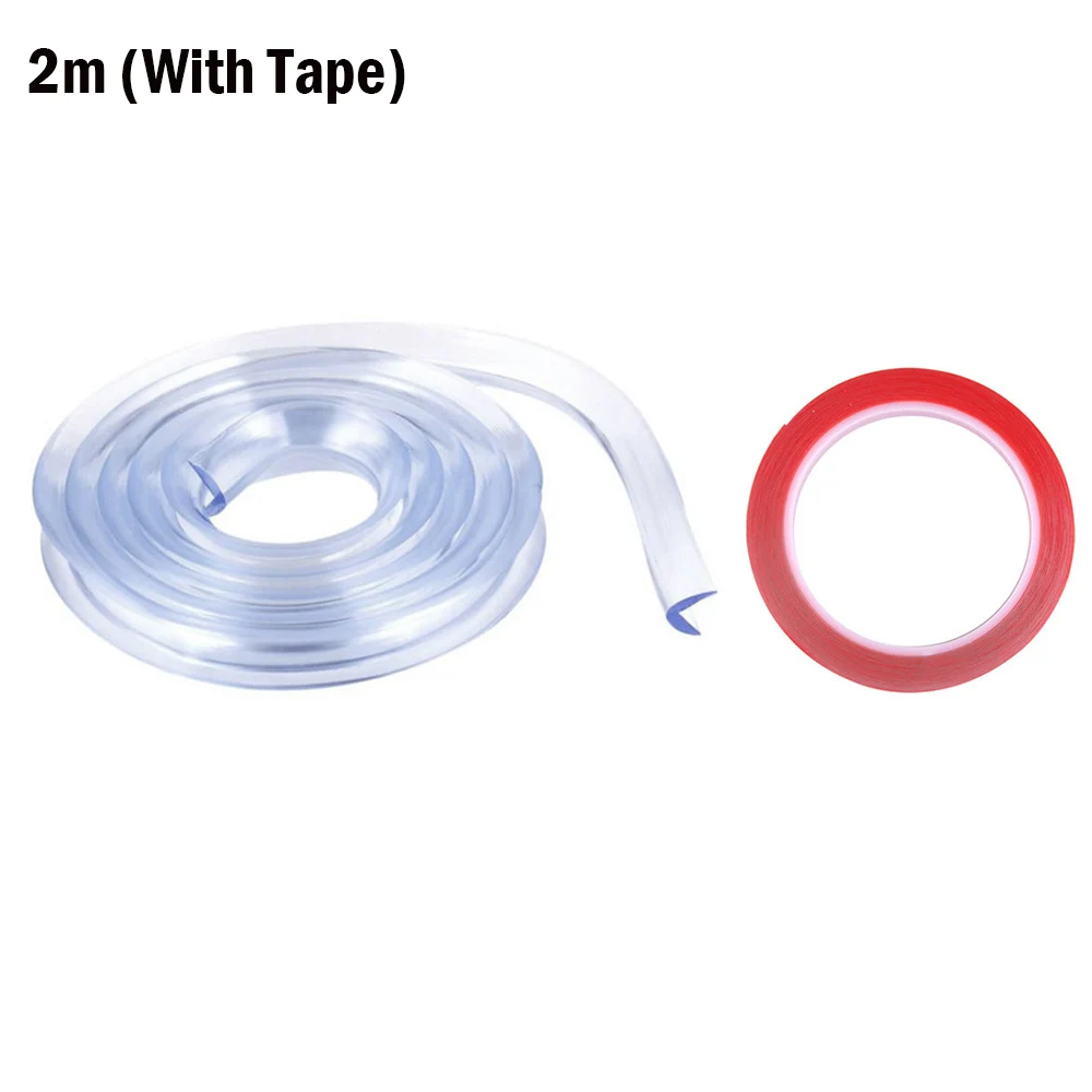 1 м/2 м детская безопасная настольная Прозрачная защитная полоса для края угловая Защитная детская Противоударная Подушка Поролоновый бампер