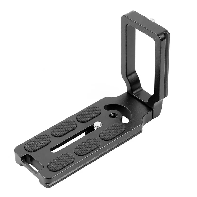 Универсальный L Форма Quick Release Plate Алюминий Камера штативная пластина Quick Release Plate Зажим