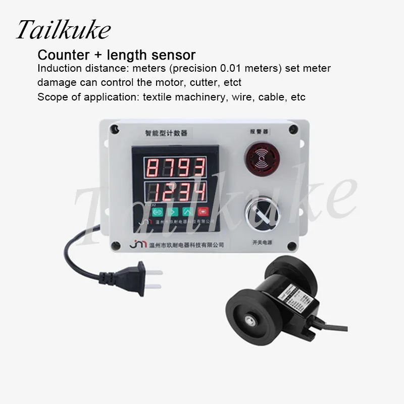 US $33.02 Winding Machine Counter Positive And Negative Reversible Meter Counter Two Way