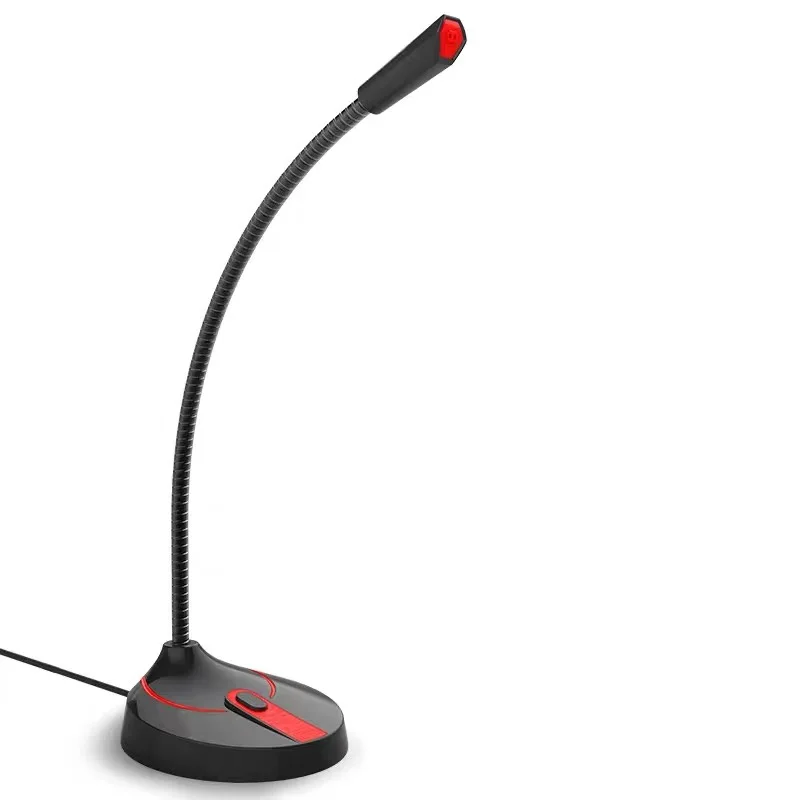 

Computer PC Desktop Notebook Microphone Gooseneck Mic Wired Microphone