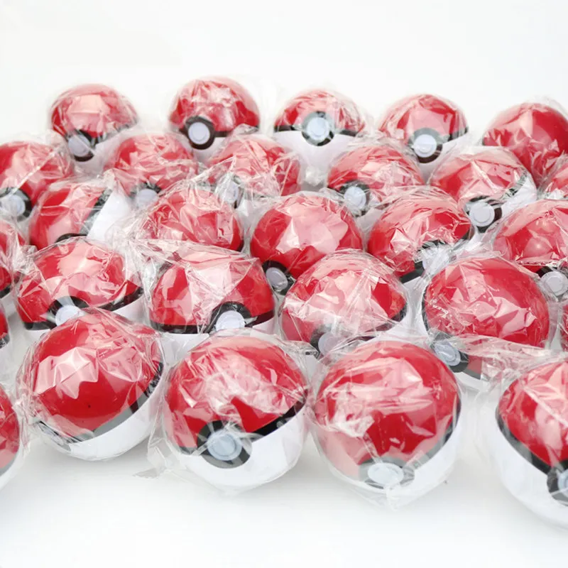 10/шт PokeBalls экшн и игрушка Фигурки 7 см шары + 10 шт figur случайные мини фигурки внутри