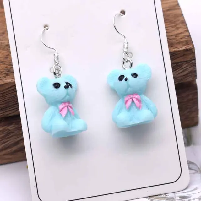 Fashion Korean Minimalist Cute Silica Gel Little Lemon Yellow Duck Earring For Temperament Girls Gift Earrings Jewelry 9