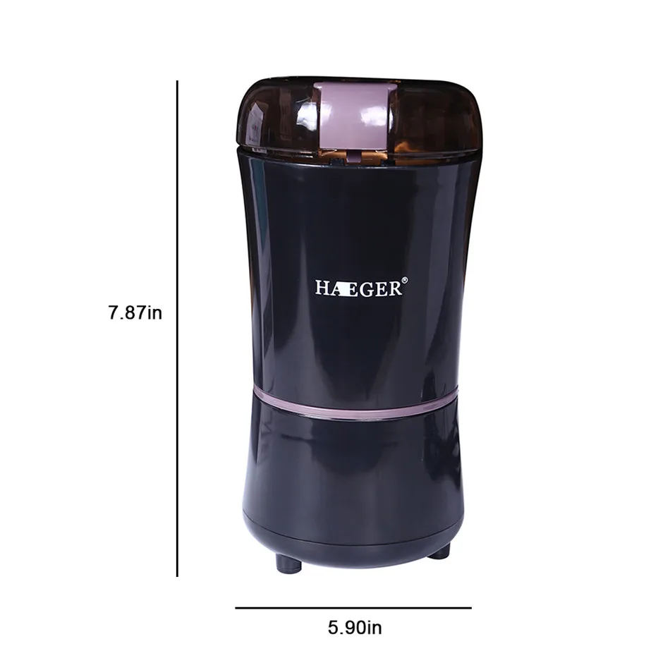 VOGVIGO Electric Coffee Grinder Mini Kitchen Salt Pepper Grinder Powerful Beans Spices Nut Seed Coffee Bean Electric Grind