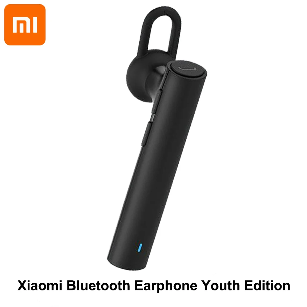 100% Xiao mi Bluetooth Youth Edition наушники гарнитура 4 1 Xiaomi LYEJ02LM встроенный c Handfree | Электроника