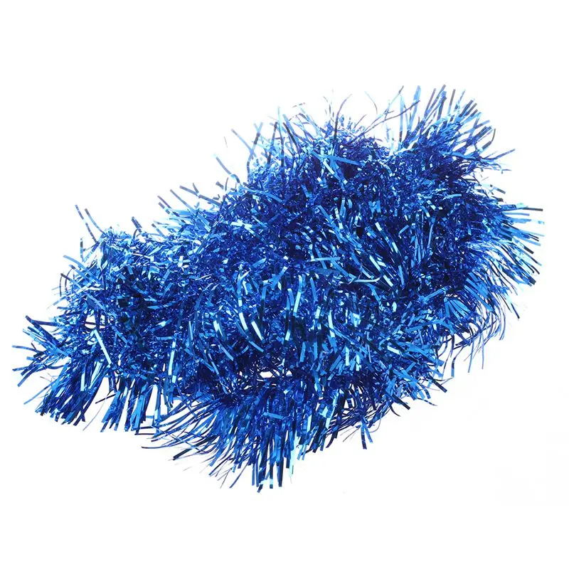 

NEW-2m (6.5 Ft) Christmas Tinsel Tree Decorations Tinsel Garland