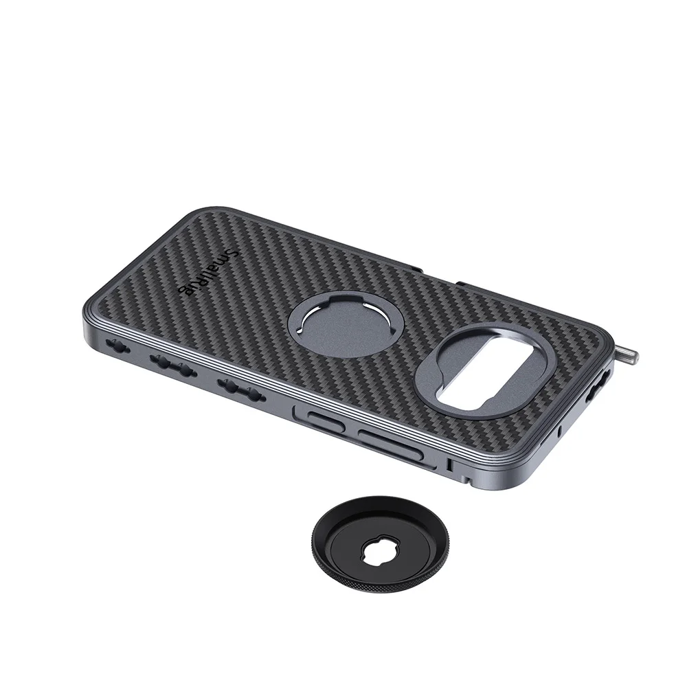 SmallRig Pro Мобильная клетка для samsung S10+ облегающая Защитная клетка с холодным башмаком Vlog съемка телефонная клетка-2441