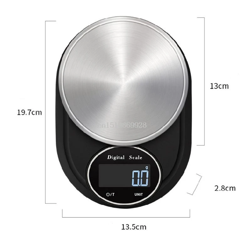1/2/3/5 кг 0,1 г цифровые Кухня весы высокой точности инструмент для выпечки и готовки дома Применение 448A