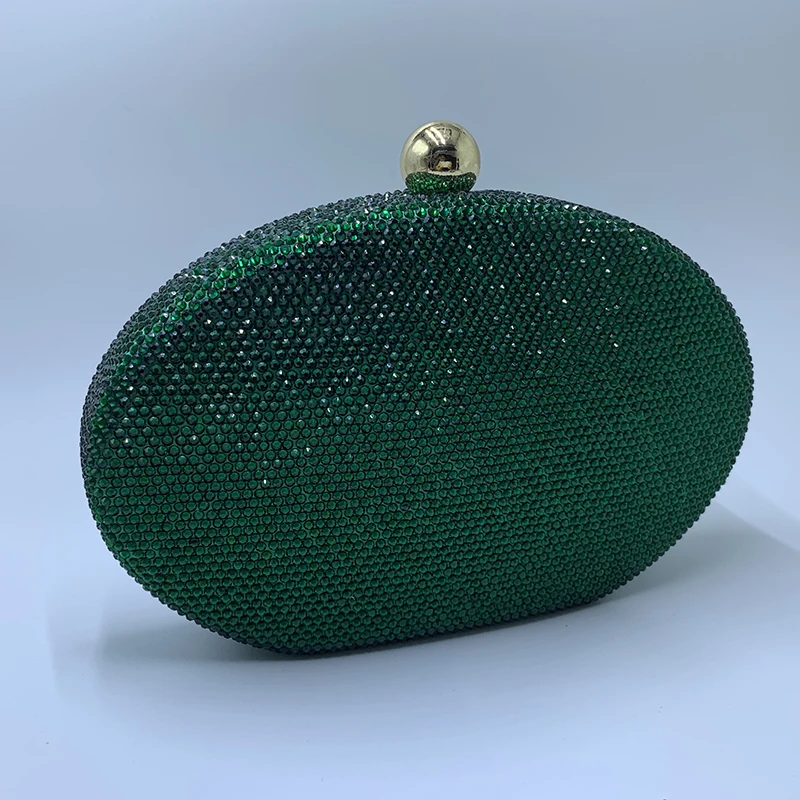 Королевский соловьи Овальный Для женщин сумки из натуральной кожи Bolsas с украшением в виде кристаллов вместительная сумка-клатч мини женская вечерняя сумочка через плечо сумка от известного бренда, Сумка через плечо вечерние сумки