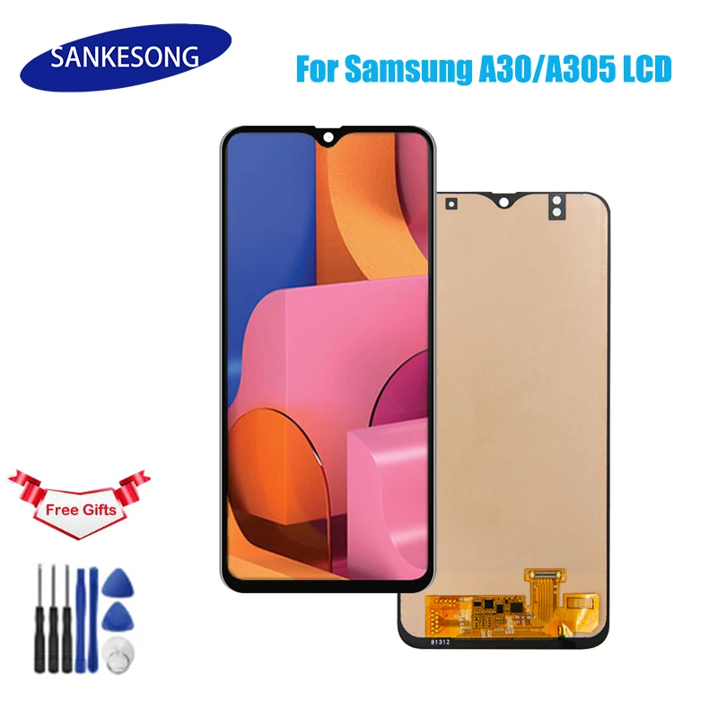 

For Samsung Galaxy A30 SM-A305F LCD Display Screen Replacement For Samsung A30 A30 A305 A305F LCD Display Screen Module