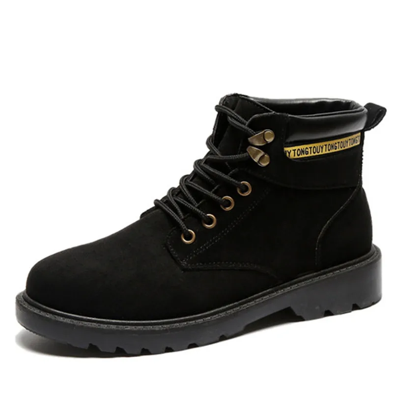 Upupper/женские ботильоны Модные женские ботинки из замши нескользящая обувь на