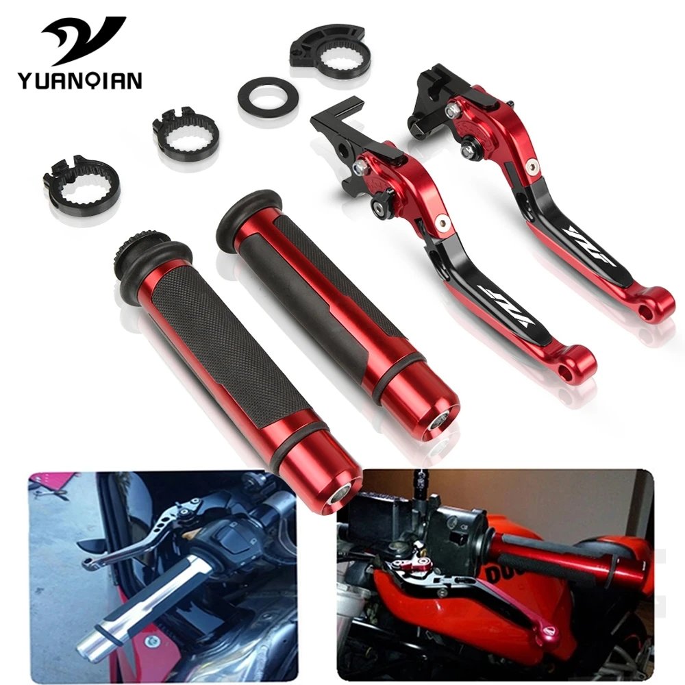 

Motorcycle Adjustable Foldable Brake Clutch Lever Handle Grips FOR YAMAHA YZF R125 YZF-R125 2008-2018 2009 2010 2011 2012 2017