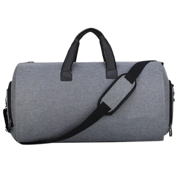 

Garment Travel Bag with Shoulder Strap Duffle Bag Carry on Hanging Suitcase Clothing Business Bag Multiple Pockets
