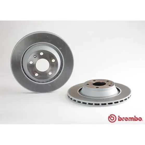 Диск тормозной задний Audi TT quattro 3.2 V6 06 BREMBO 09.9768.1