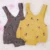 New Disney Newborn Baby Romper Комбинезон Микки Маус без Рукавов Мальчики Девочки Младенец Твердые Кнопки Случайные Подтяжки Треугольник Комбинезон