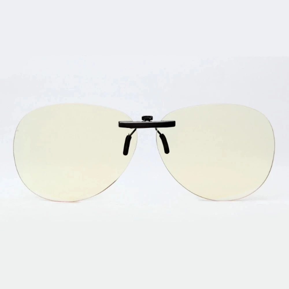 New Unisex Eyeglasses Clip-On Clip Lens For Light Anti Blue Ray Computer Phone Game TV Working Eyewear Glasses UV400 3