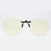 New Unisex Eyeglasses Clip-On Clip Lens For Light Anti Blue Ray Computer Phone Game TV Working Eyewear Glasses UV400 3