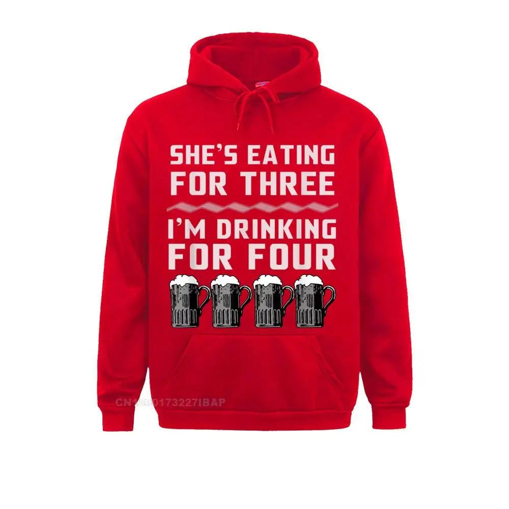 thumbnail image 1 of Ella está comiendo por tres, yo estoy bebiendo por cuatro Sudaderas con capucha de otoño acogedoras con estampado 3D para hombre, ropa deportiva divertida, sudaderas para mujer, 1 of 5